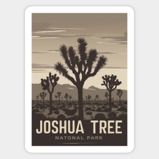 Joshua Tree National Park Retro Sticker